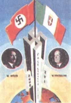 德意法西斯簽訂戰略同盟協定