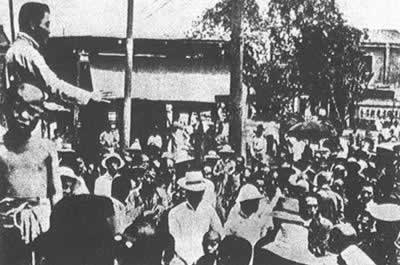 中國工人階級第一次進行大規模政治罷工