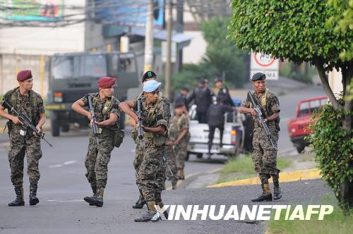 洪都拉斯發生軍事政變總統遭扣押
