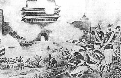 八國聯軍攻陷天津燒殺搶掠
