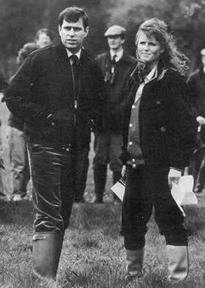 安德魯王子和弗格森舉行盛大婚禮