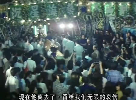 世界著名的動作電影明星李小龍猝然離世