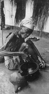 尼日利亞內戰導致饑荒災難