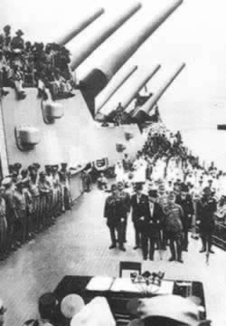 日本投降儀式圖片集