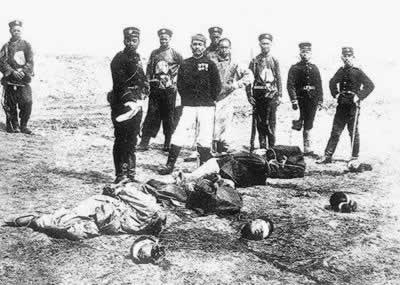 八國聯(lián)軍四出伐剿捕殺京郊義和團員