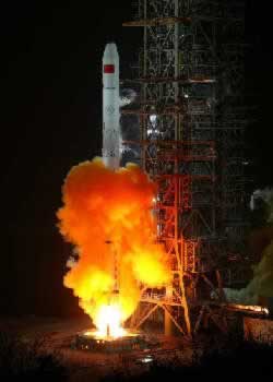 第二顆“北斗導航試驗衛星”在西昌升空