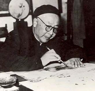 中國現代中國畫家、美術史家秦仲文出生