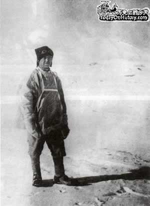 斯科特比阿蒙森晚一個月到達南極