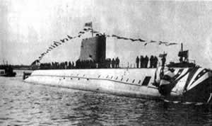 世界上第一艘核動力潛艇&ldquo;鸚鵡螺&rdquo;號下水