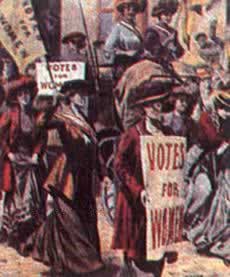 女權主義者不惜通過暴力以獲得參政權