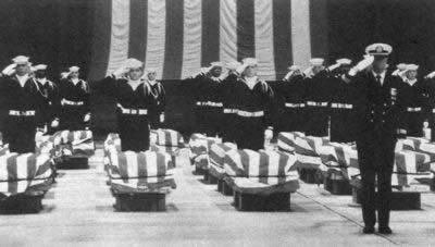 美軍戰(zhàn)列艦炮塔爆炸