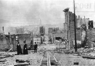 舊金山發生大地震