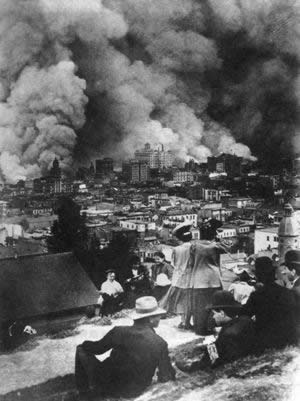 舊金山發生大地震