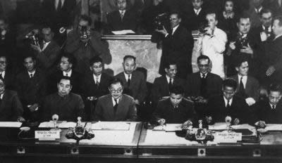 日內瓦會議召開