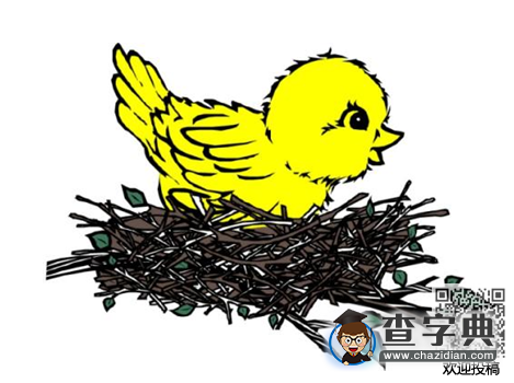 兒童有趣動(dòng)物繞口令-鳥巢和小鳥